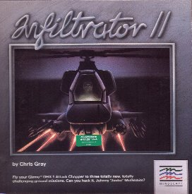 Infiltrator 2 box art for Commodore 64
